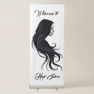 "Glamour Welcome" retractable banner! Banner