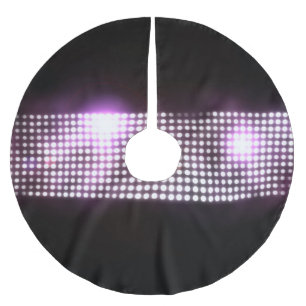 Glamourous abstract background design. brushed polyester tree skirt