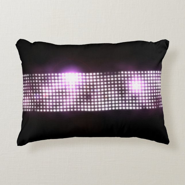 Glamourous abstract background design. decorative cushion (Front)