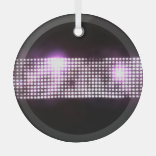 Glamourous abstract background design. glass tree decoration
