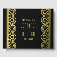 Glamourous Art Deco Fan Wedding