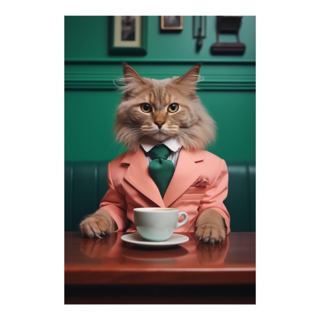 Glamourous Bengal Cat  Photo Print (Front)