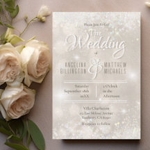 Glamourous Champagne Glitter Luxury Wedding