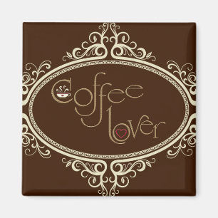 glamourous Coffee Lover Magnet