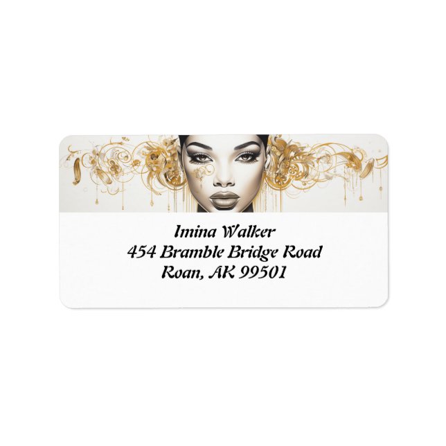 Glamourous Diva Vibes: Diva-ish Delights Label (Front)