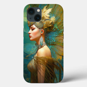 Glamourous Fairy Woman Fantasy Art iPhone 13 Case