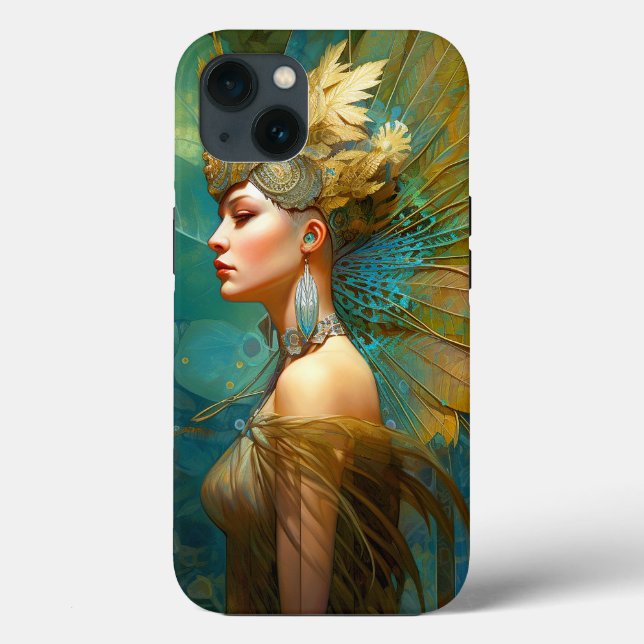 Glamourous Fairy Woman Fantasy Art Case-Mate iPhone Case (Back)