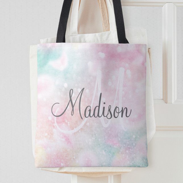 Glamourous Glitter Pink Pretty Pattern Tote Bag (Creator Uploaded)