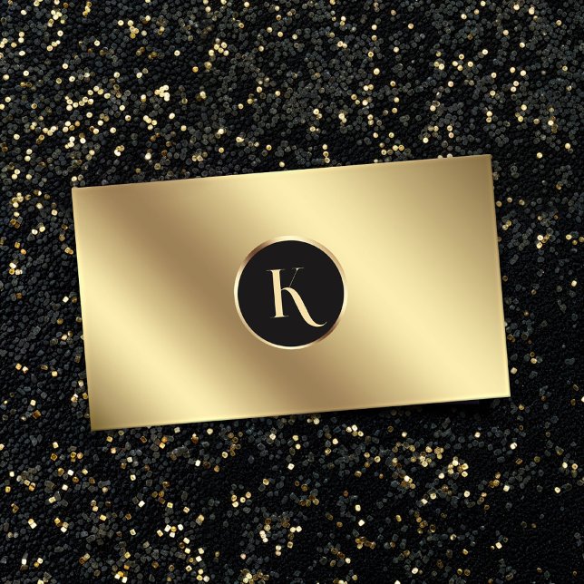 Glamourous Gold Foil Makeup Artist Business Card (Creator Uploaded)