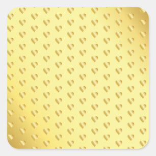 Glamourous Gold Speckle Blank Template Elegant Coo Square Sticker