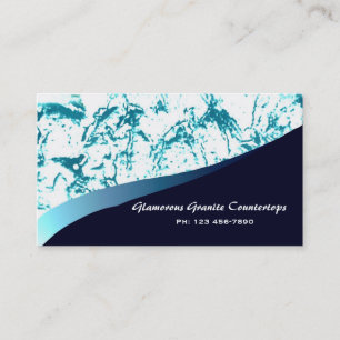 Glamourous Granite Countertops Business Card