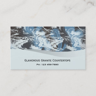 Glamourous Granite Custom Business Card