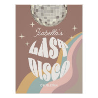 Glamourous Last Disco 70s Retro Groovy Bachelorett