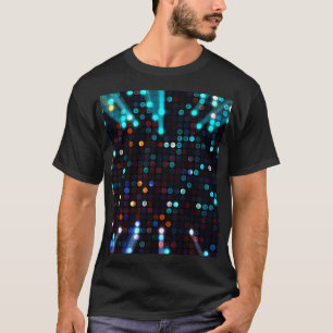 Glamourous Lights: Abstract Fashion Wallpaper T-Shirt