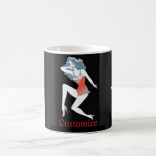 Glamourous Model Posing Thunder_Cove Coffee Mug