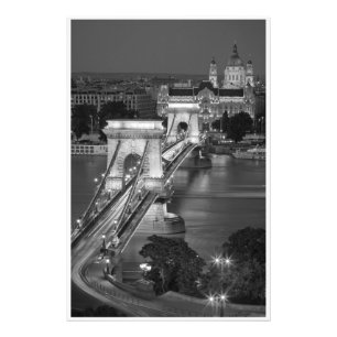 Glamourous old downtown. photo print