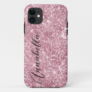 Glamourous Pink Glitter iPhone 11 Case