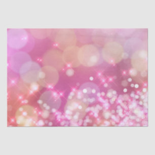 Glamourous Pink Sparkles Tissue Paper