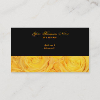 Glamourous Roses Business Card