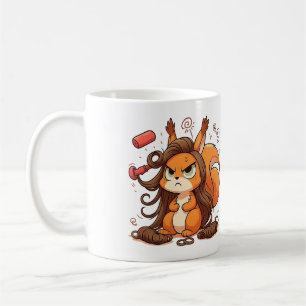 Glamourous Squirrel Hair Day Coffee Mug