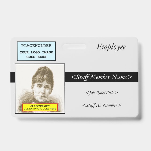 Glamourous Staff ID Badge (Front)