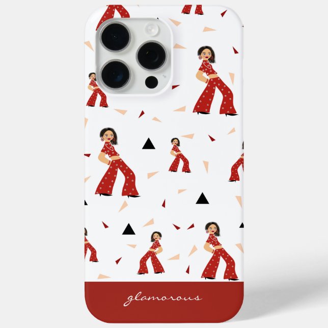 Glamourous woman Case-Mate iPhone case (Back)