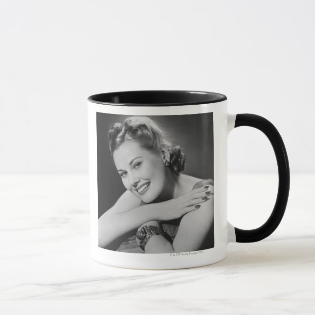 Glamourous Woman Mug (Right)