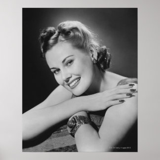 Glamourous Woman Poster