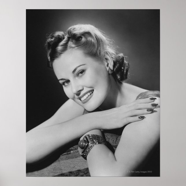 Glamourous Woman Poster (Front)