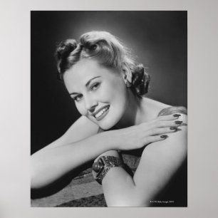 Glamourous Woman Poster