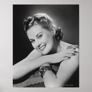 Glamourous Woman Poster