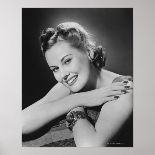 Glamourous Woman Poster (Front)