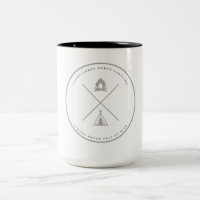 Glamp Camps logo coffee mug