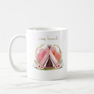 Glamping Bachelorette Campfire Chic Gift Coffee Mug
