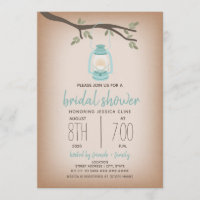 Glamping Bridal Shower - Blue Lantern