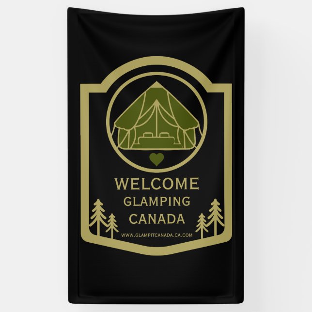 Glamping Canada Business Banner (Vertical)