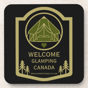 Glamping Canada Business Coaster
