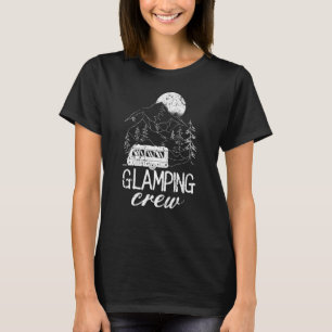 Glamping Crew Luxury Camping Trip Matching Family T-Shirt