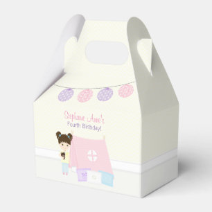 Glamping Sleepover Party Favour Box