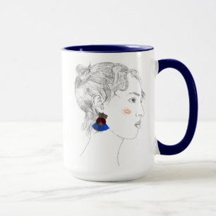 Glance Sketch - Portrait Mug