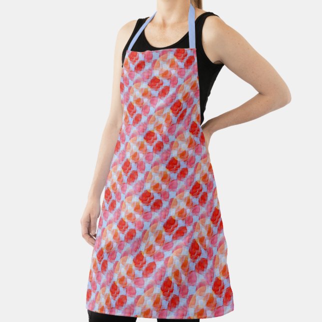 Glare from design texture background apron (Insitu)