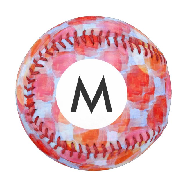 Glare from design texture background baseball (Front Left)