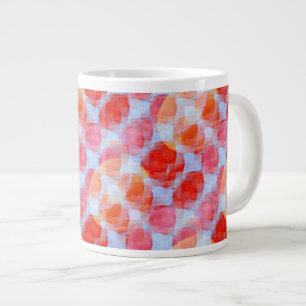 Glare from design texture background large coffee mug
