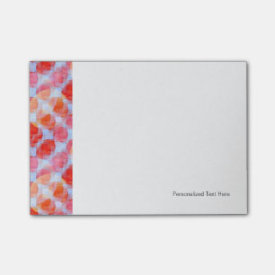 Glare from design texture background post-it notes