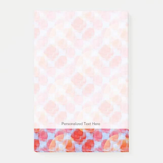 Glare from design texture background post-it notes (Front)