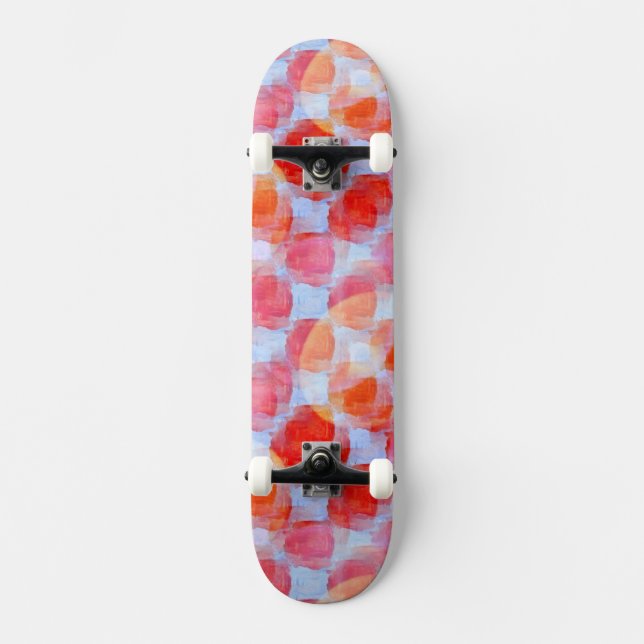 Glare from design texture background skateboard (Front)