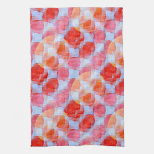 Glare from design texture background tea towel