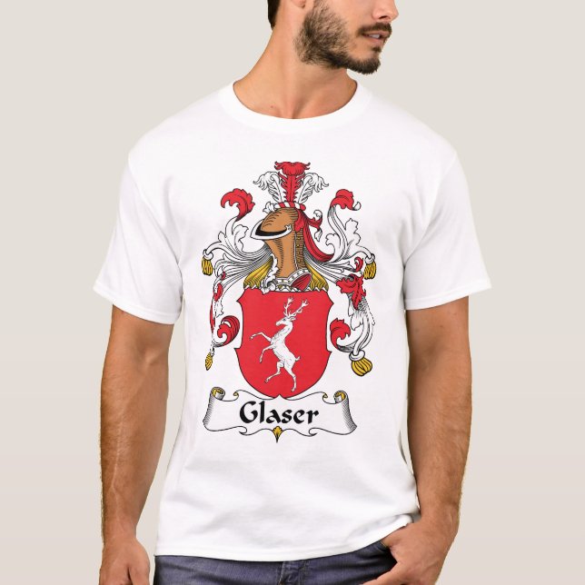 Glaser Family Crest T-Shirt (Front)