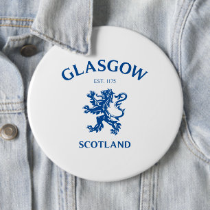 GLASGOW 6 CM ROUND BADGE