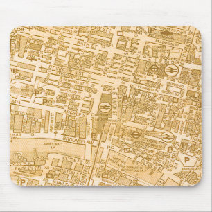 Glasgow City Map Mousepad